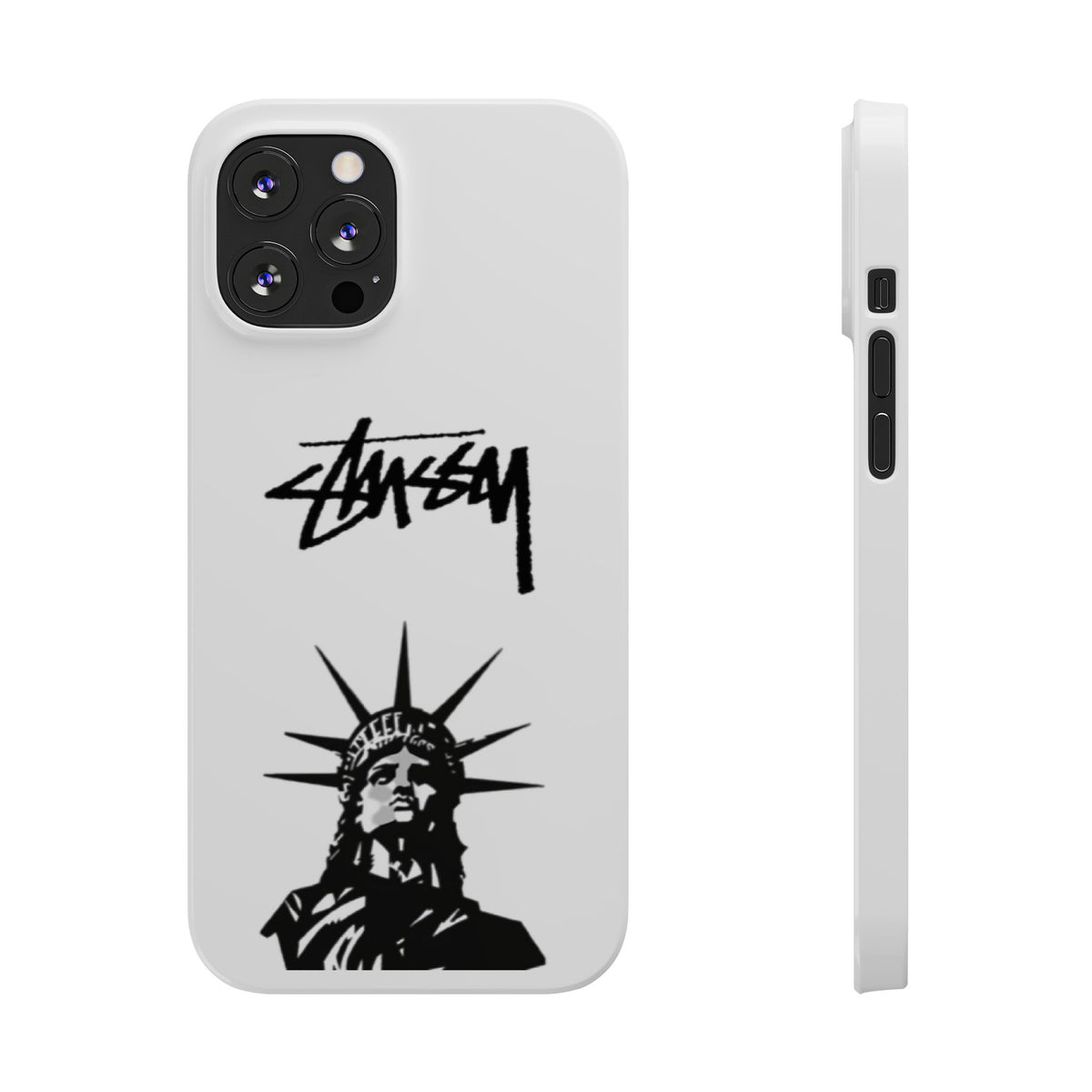 Slim Phone Case Statue of Liberty Graphic