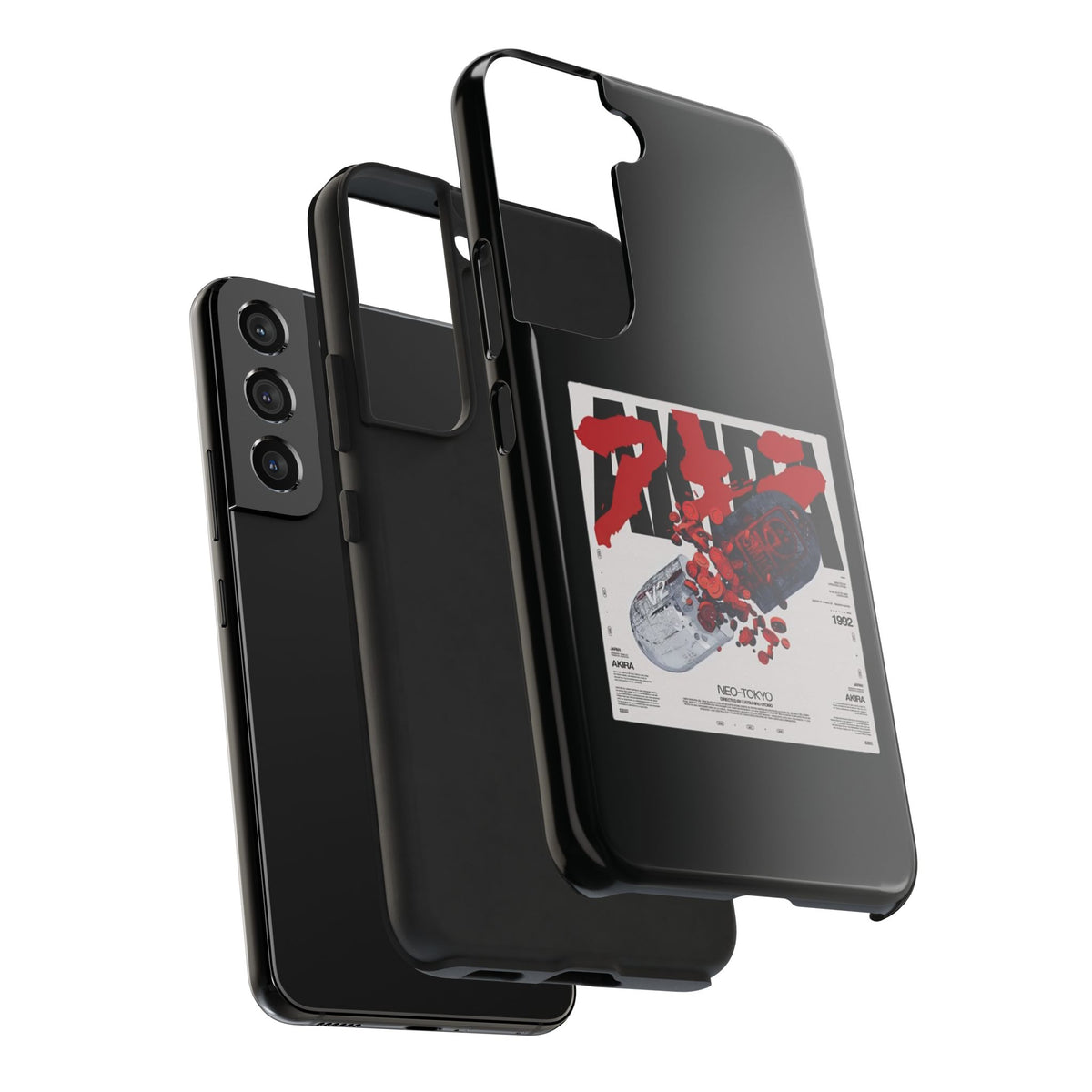 Tough Phone Case With A Neo Tokyo Design