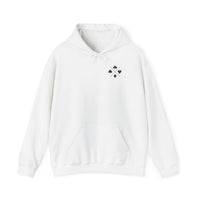 Minimal Card Suits Hoodie – Small Four Suits Chest Design