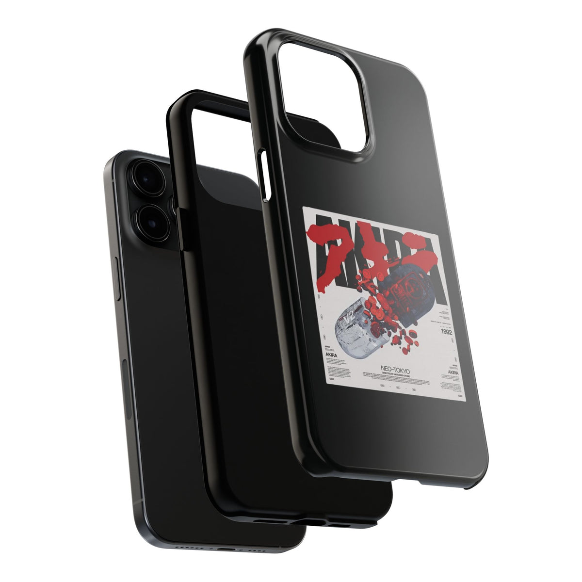 Tough Phone Case With A Neo Tokyo Design