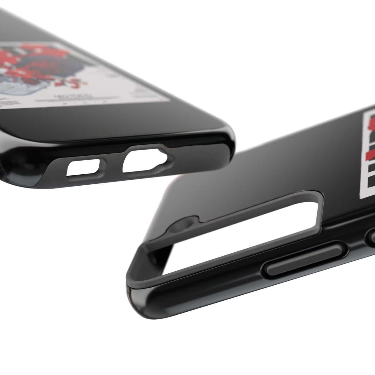 Tough Phone Case With A Neo Tokyo Design