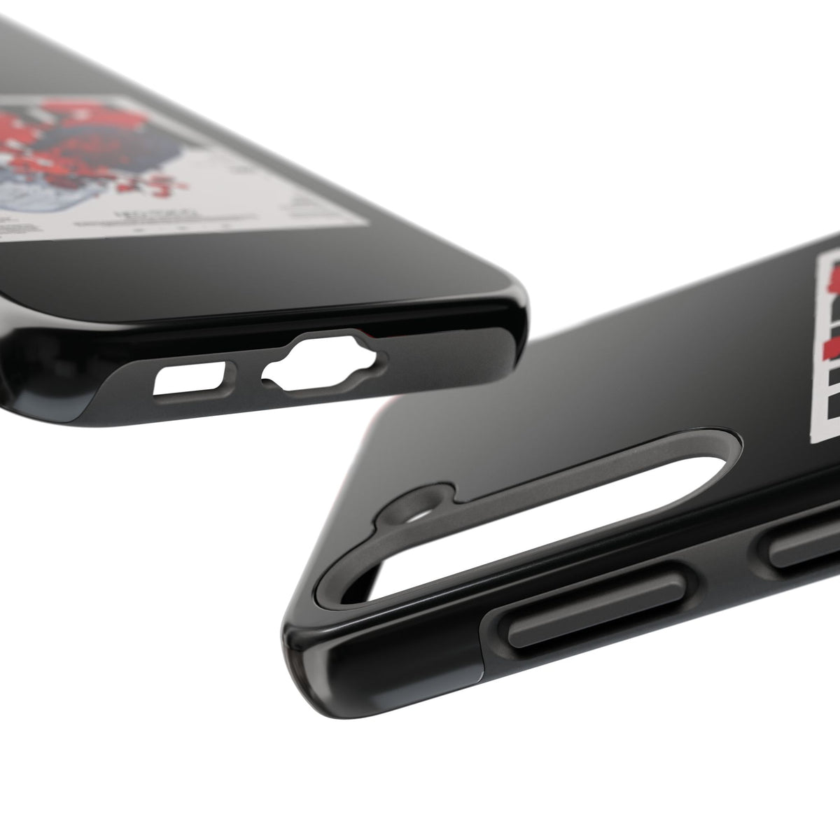Tough Phone Case With A Neo Tokyo Design