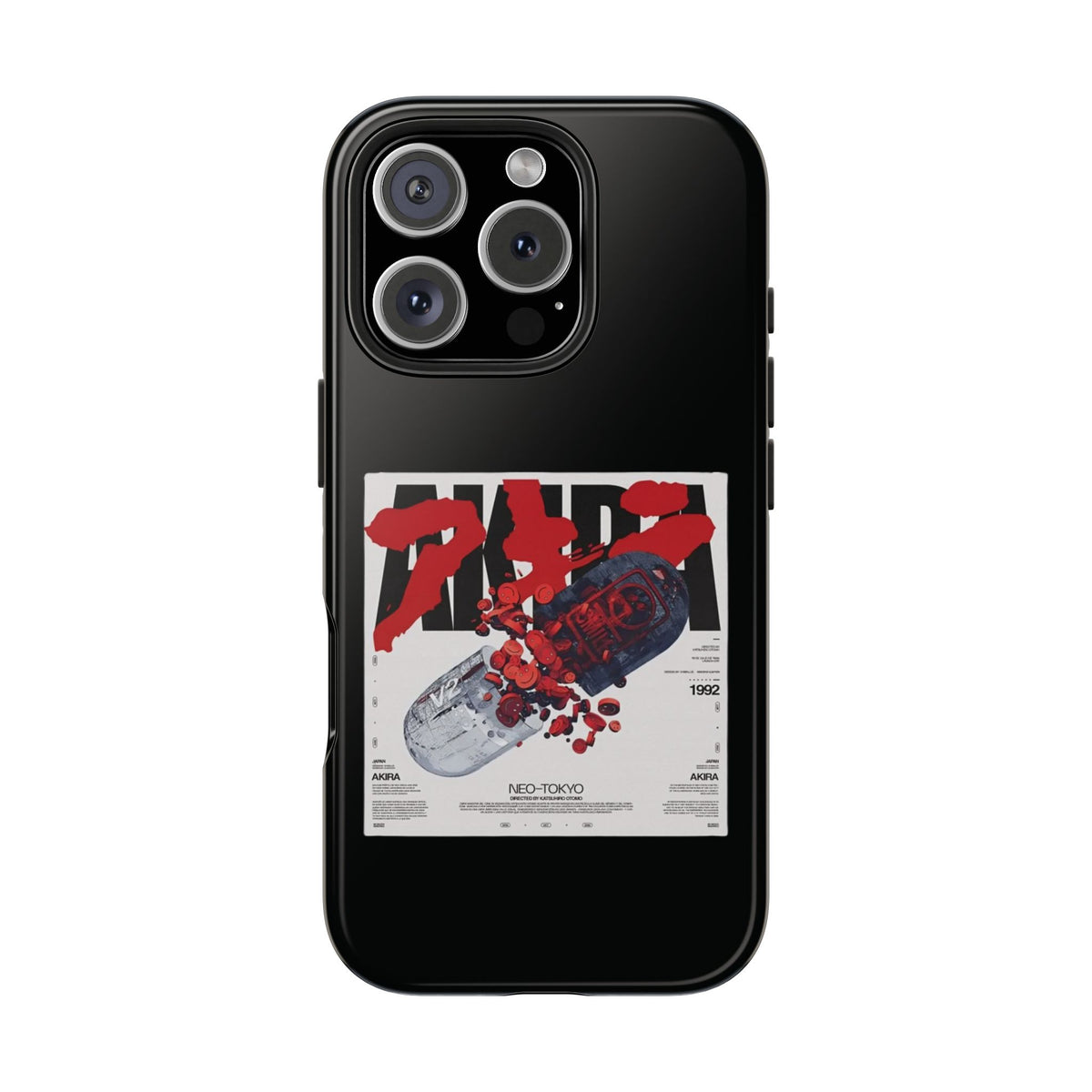 Tough Phone Case With A Neo Tokyo Design