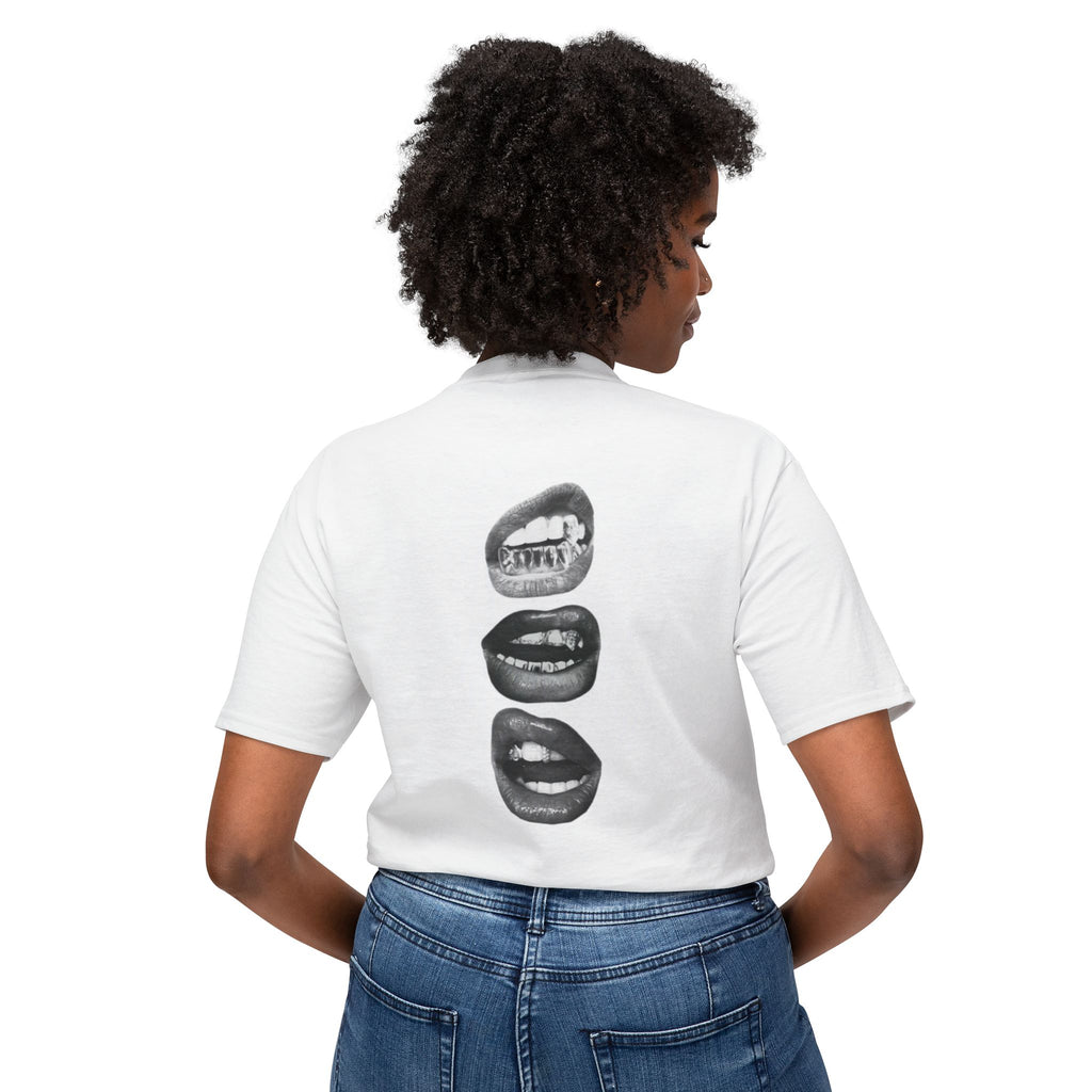 Graphic Tee — Vintage Lips Print