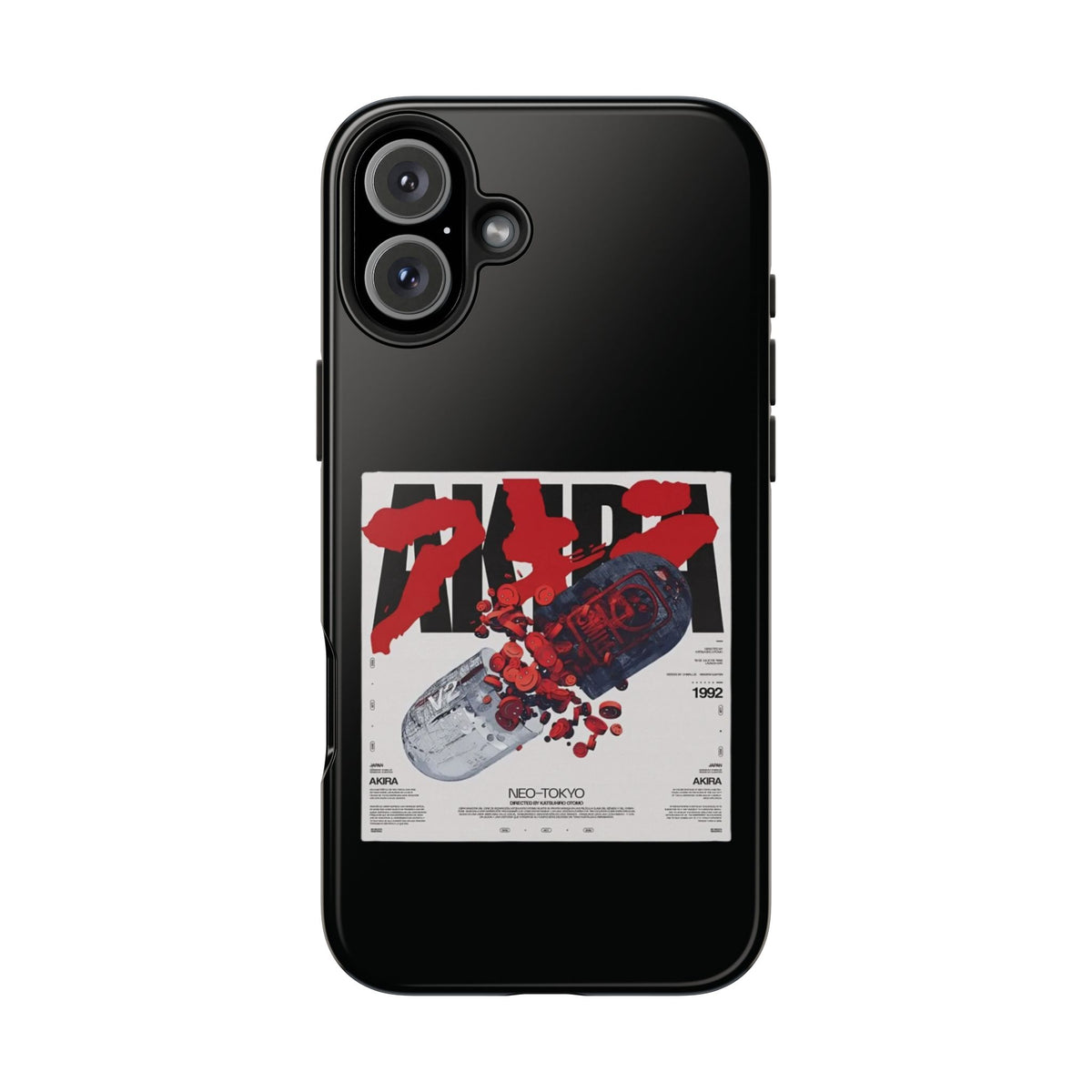 Tough Phone Case With A Neo Tokyo Design