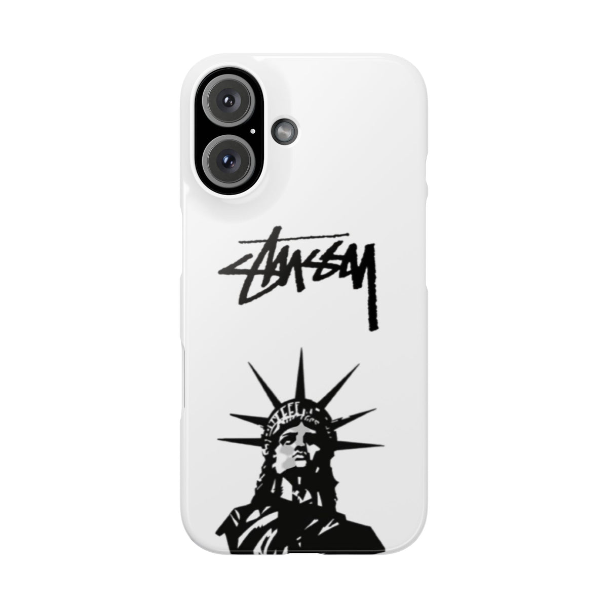 Slim Phone Case Statue of Liberty Graphic