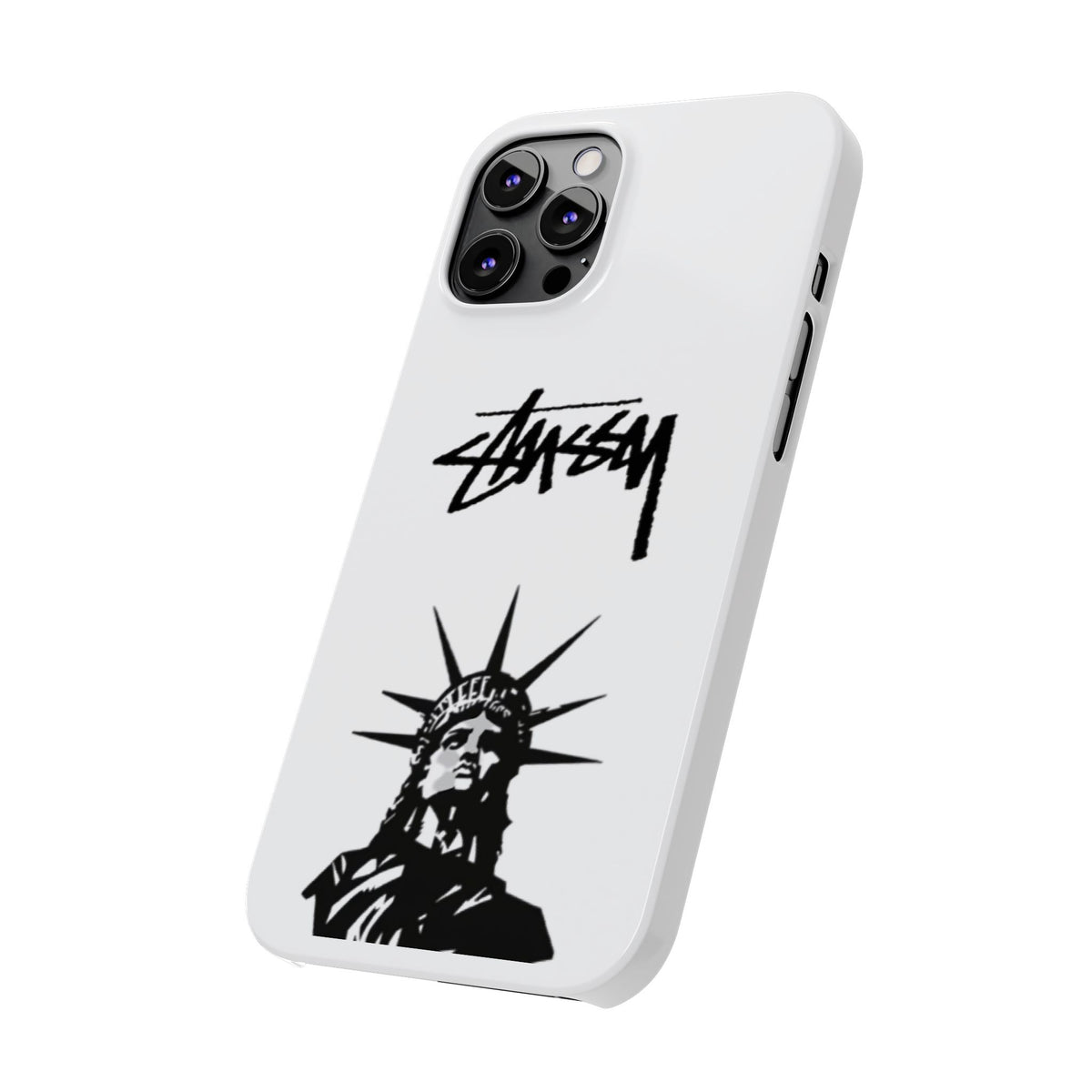 Slim Phone Case Statue of Liberty Graphic