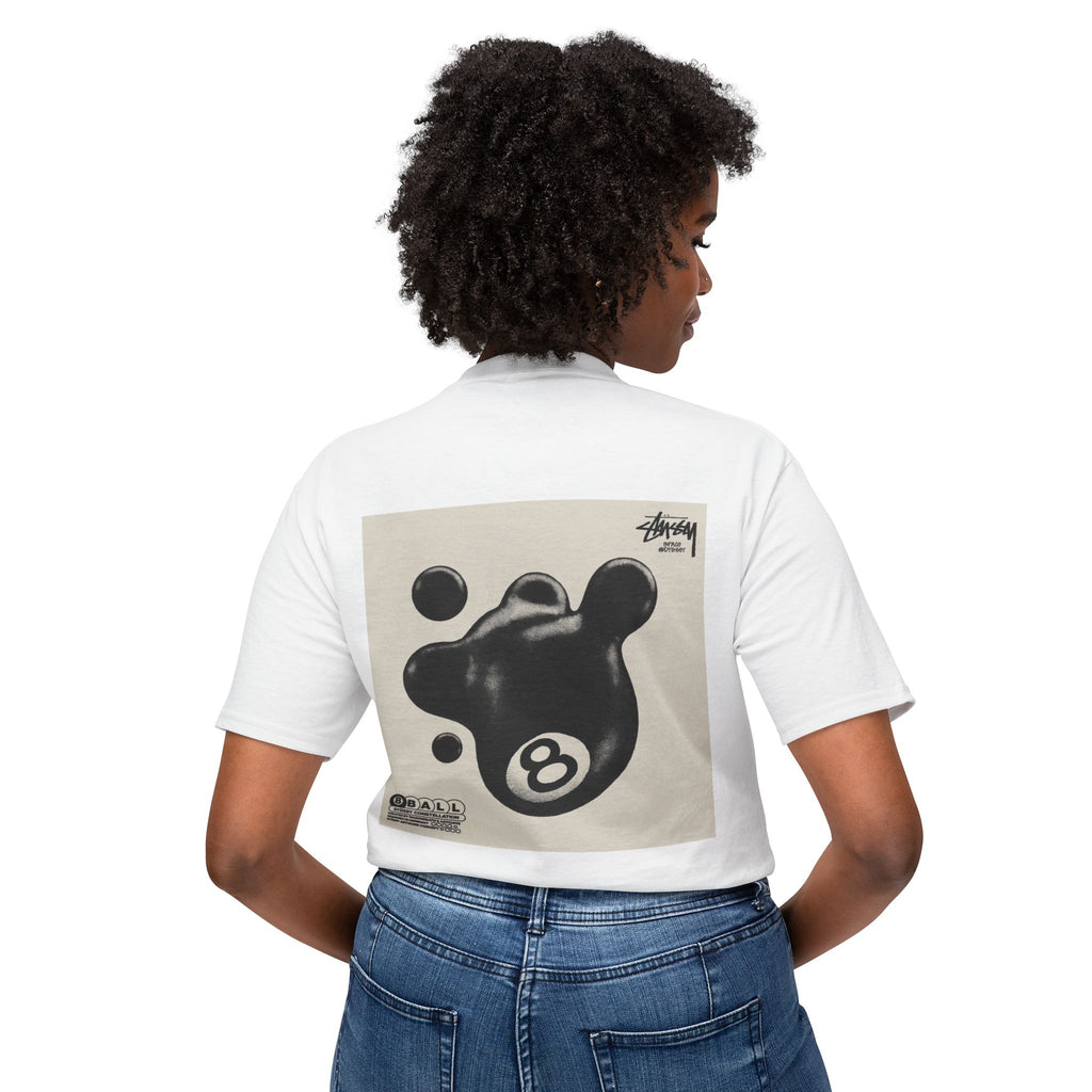 8-Ball Graphic T-Shirt — Retro Pool Ball Streetwear Tee