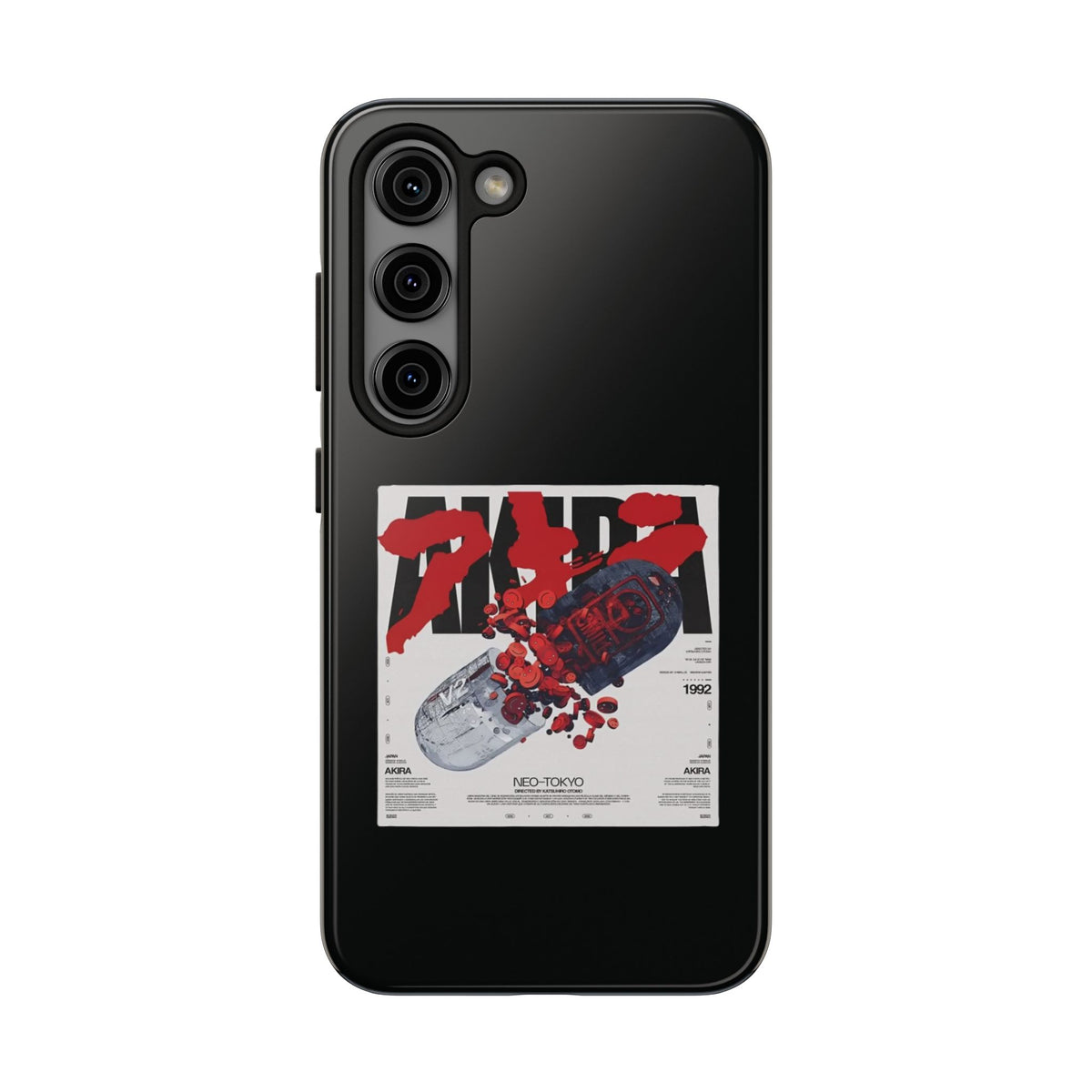 Tough Phone Case With A Neo Tokyo Design