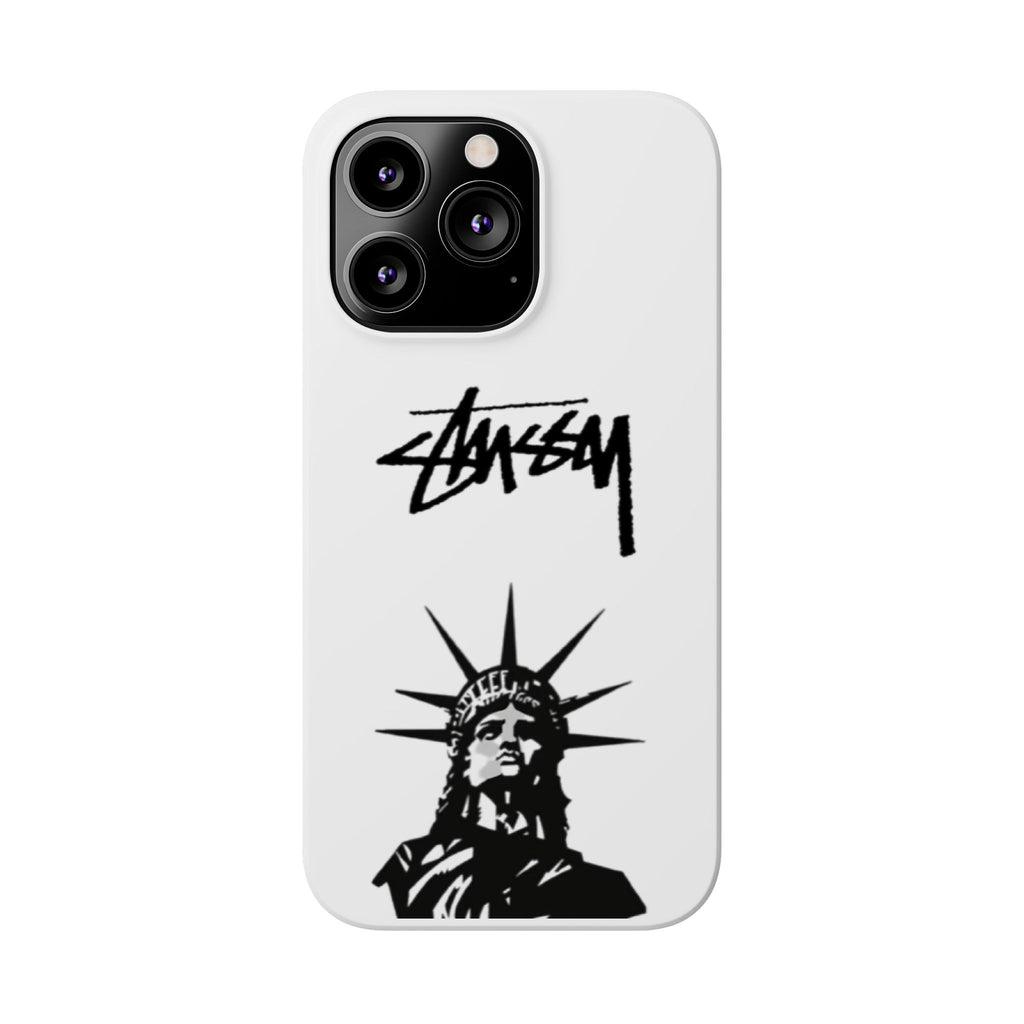 Slim Phone Case Statue of Liberty Graphic