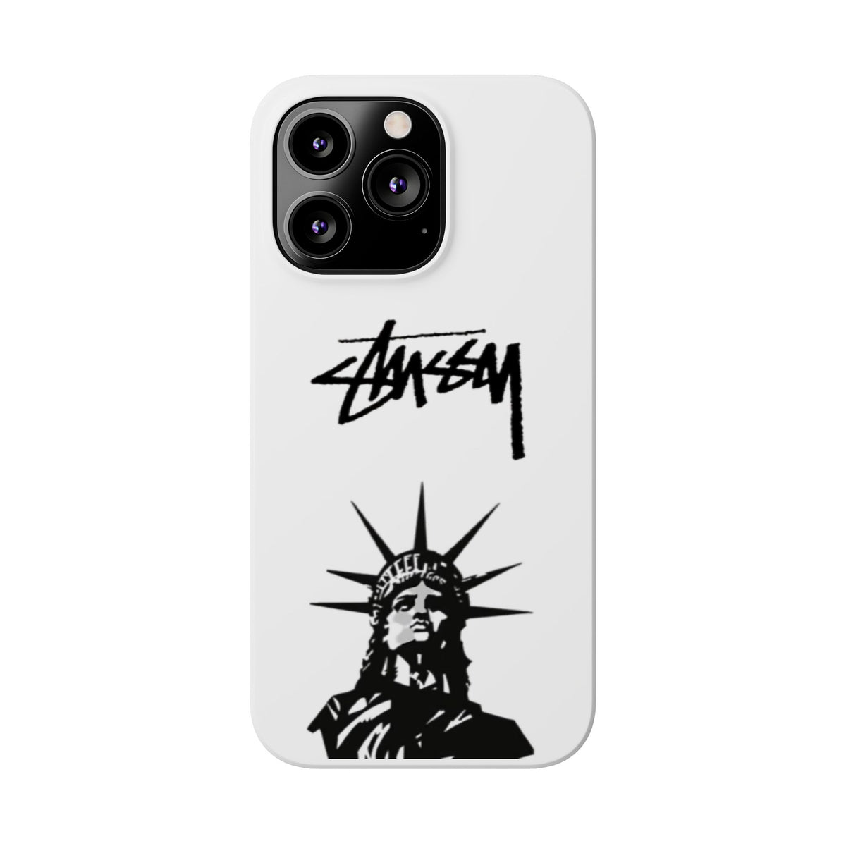 Slim Phone Case Statue of Liberty Graphic