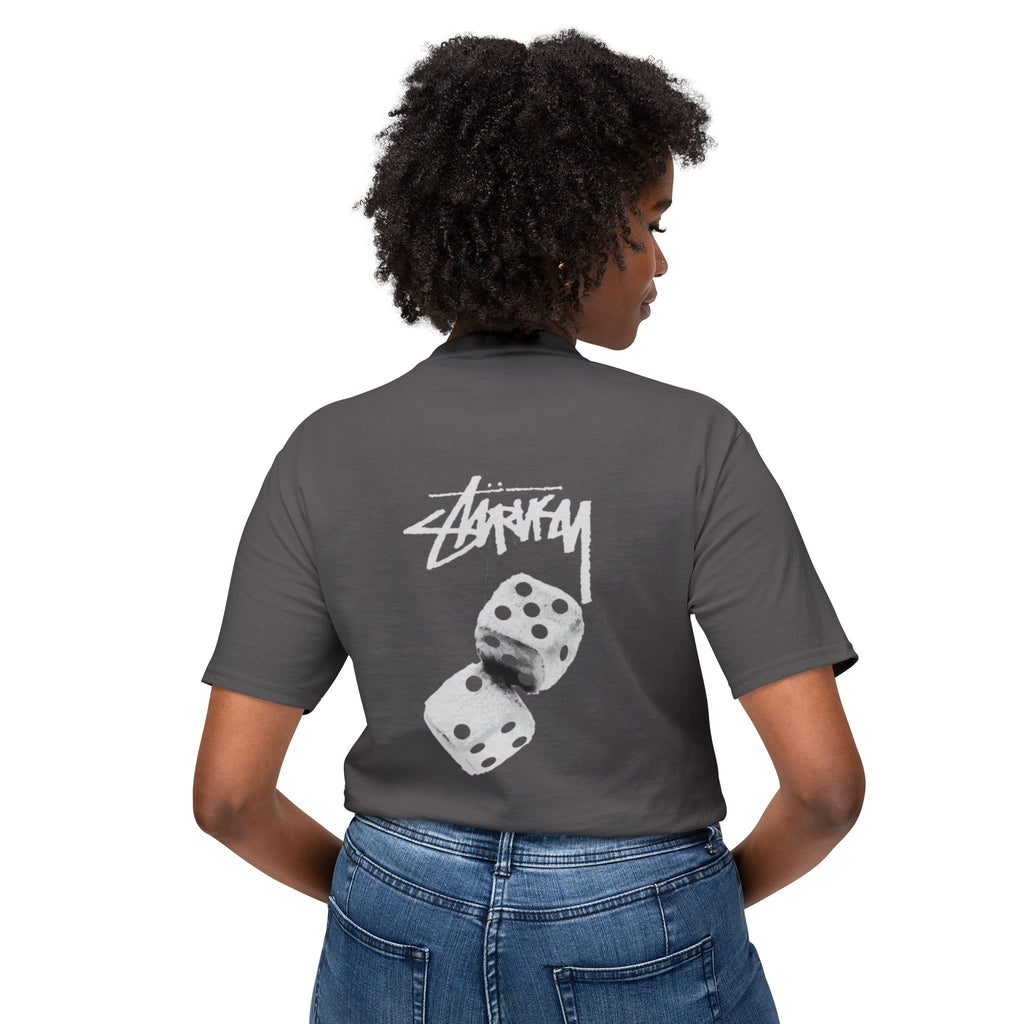 Stussy Dice Graphic T-Shirt — Retro Streetwear Logo Tee