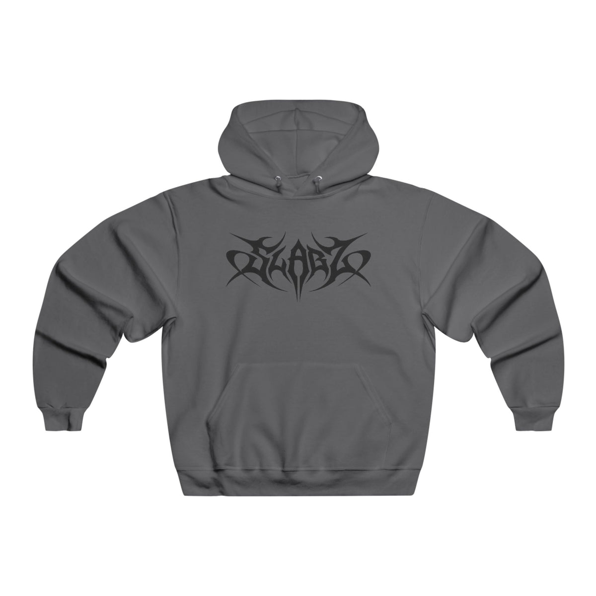 Tribal Star Hoodie — Gothic Black Graphic Hooded Sweatshirt