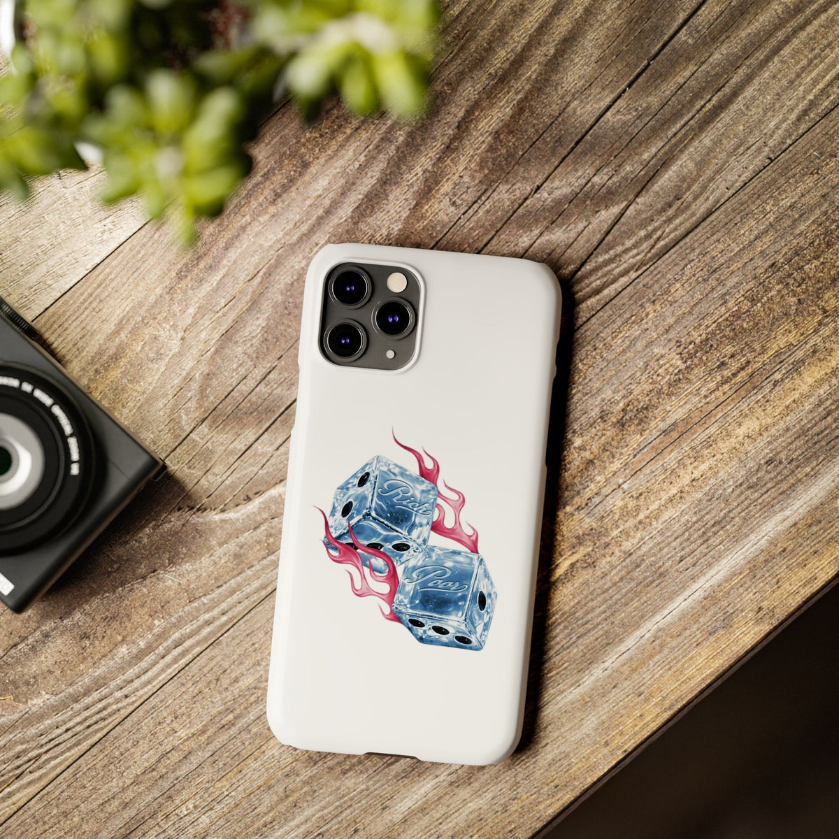 Flying Dice Phone Case