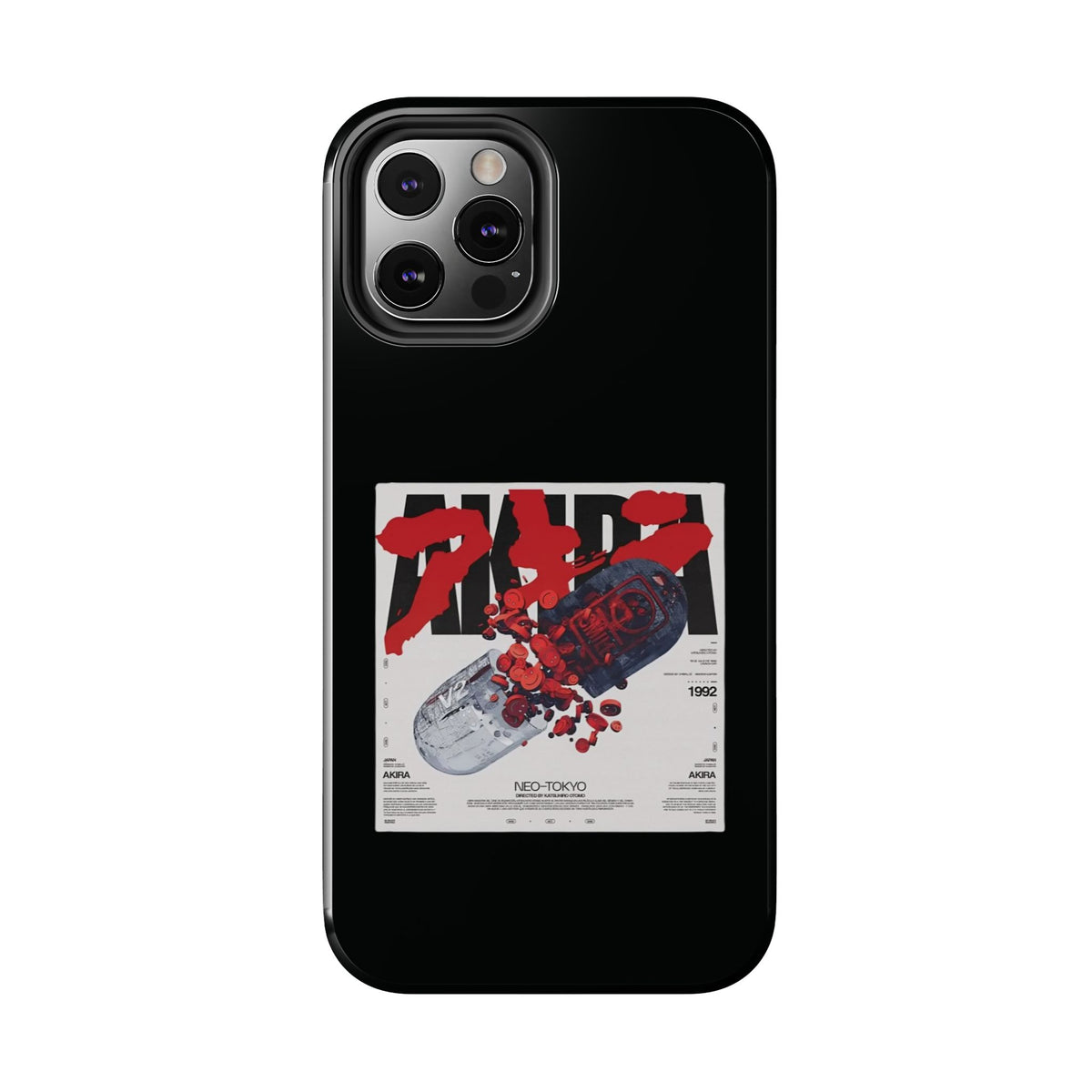 Tough Phone Case With A Neo Tokyo Design