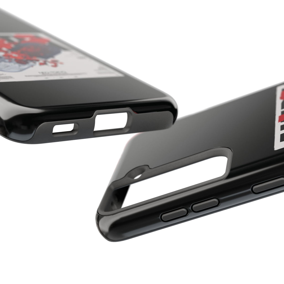 Tough Phone Case With A Neo Tokyo Design