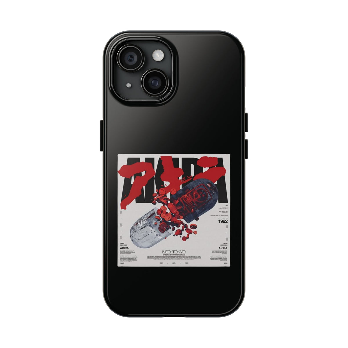 Tough Phone Case With A Neo Tokyo Design