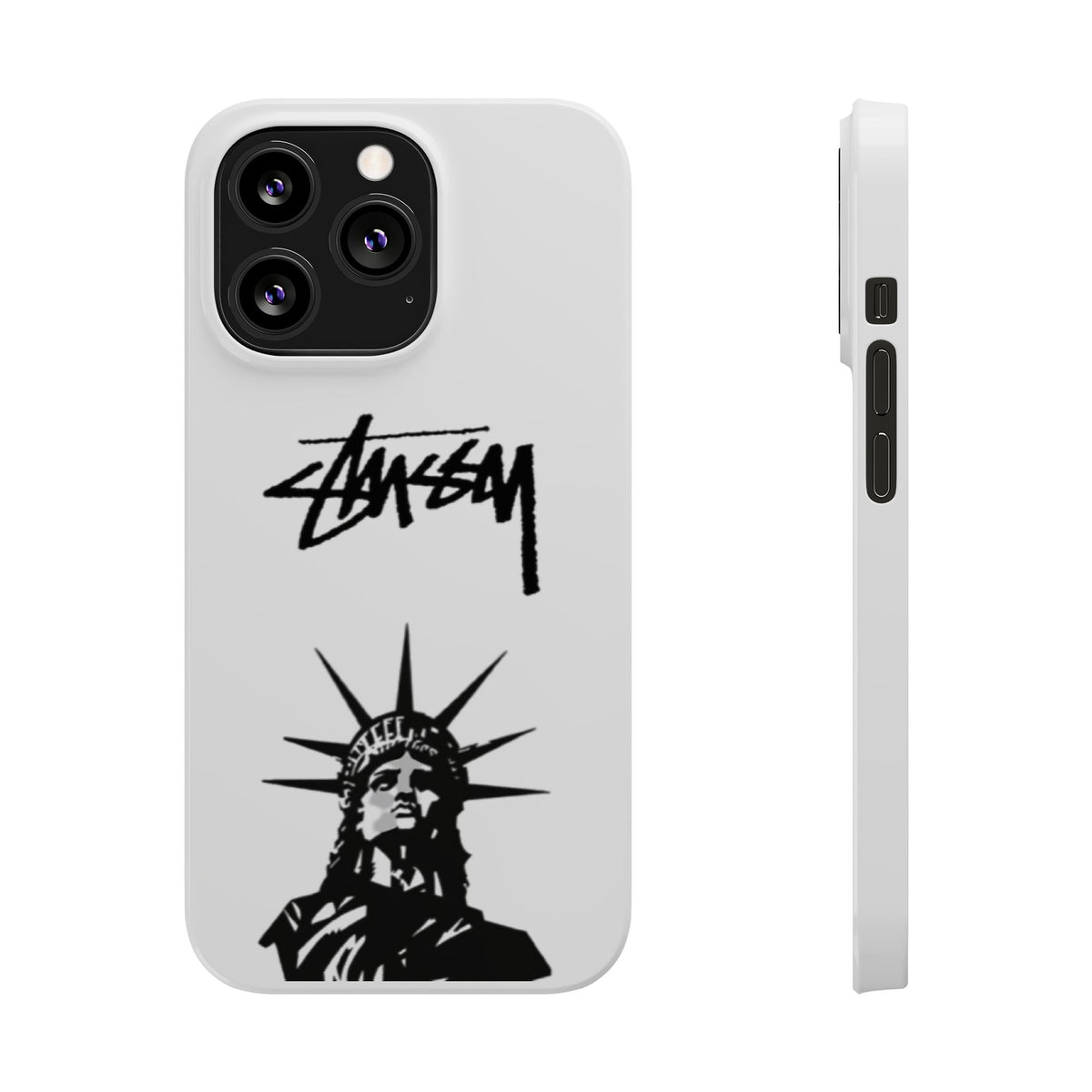 Slim Phone Case Statue of Liberty Graphic