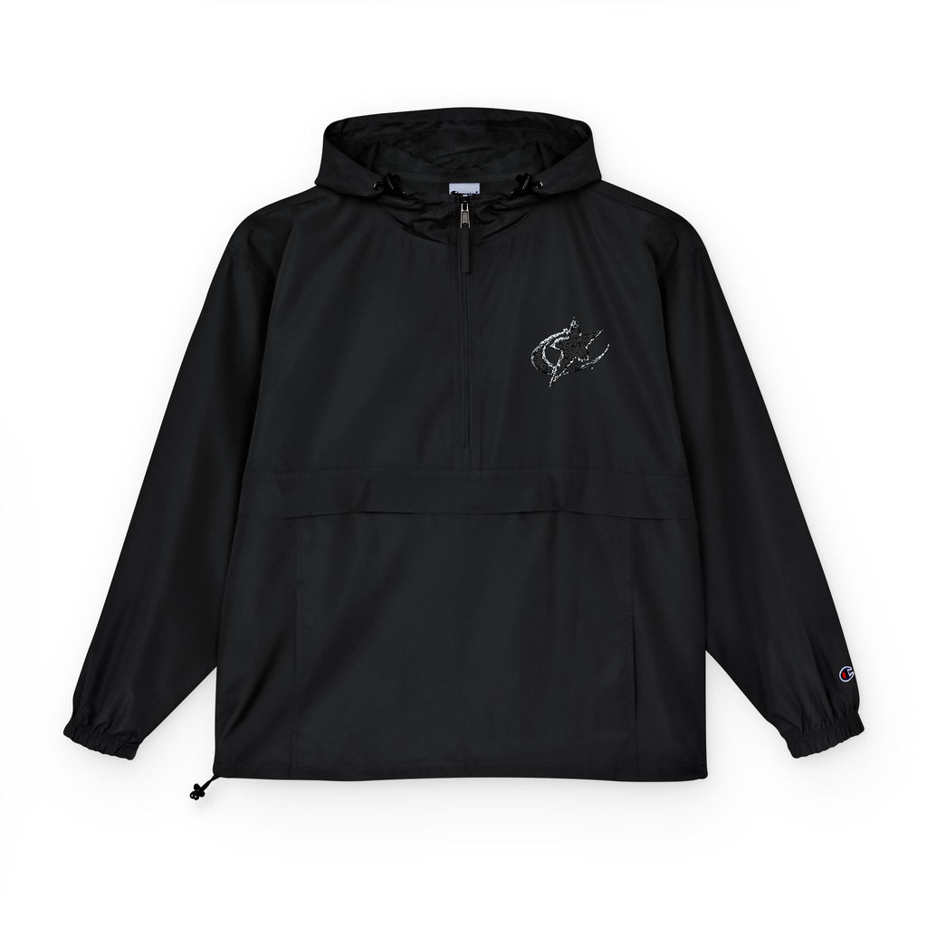 Packable Jacket — Grey Champion Windbreaker