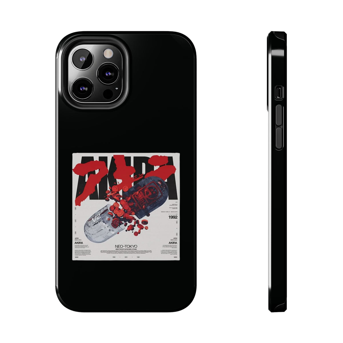 Tough Phone Case With A Neo Tokyo Design