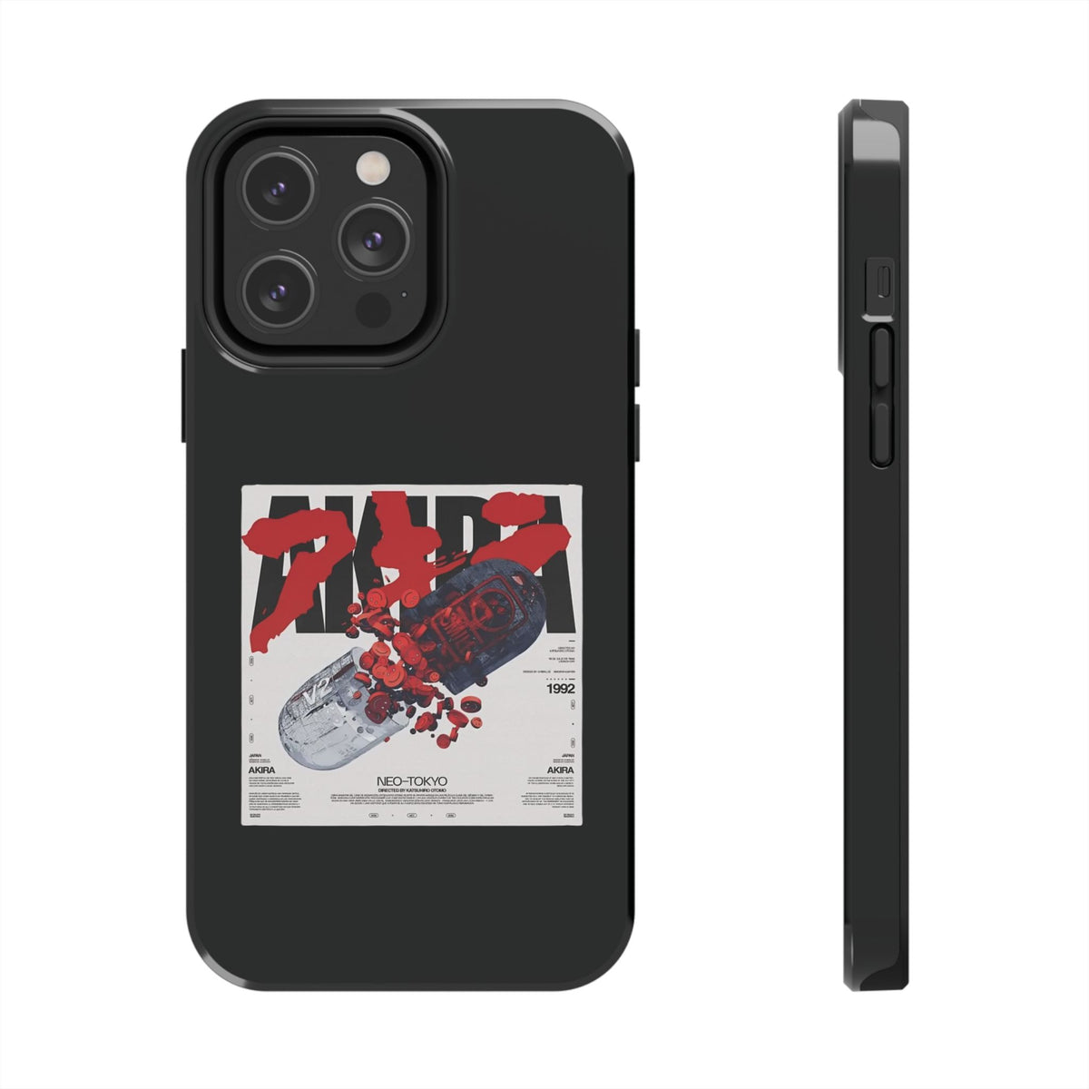 Tough Phone Case With A Neo Tokyo Design