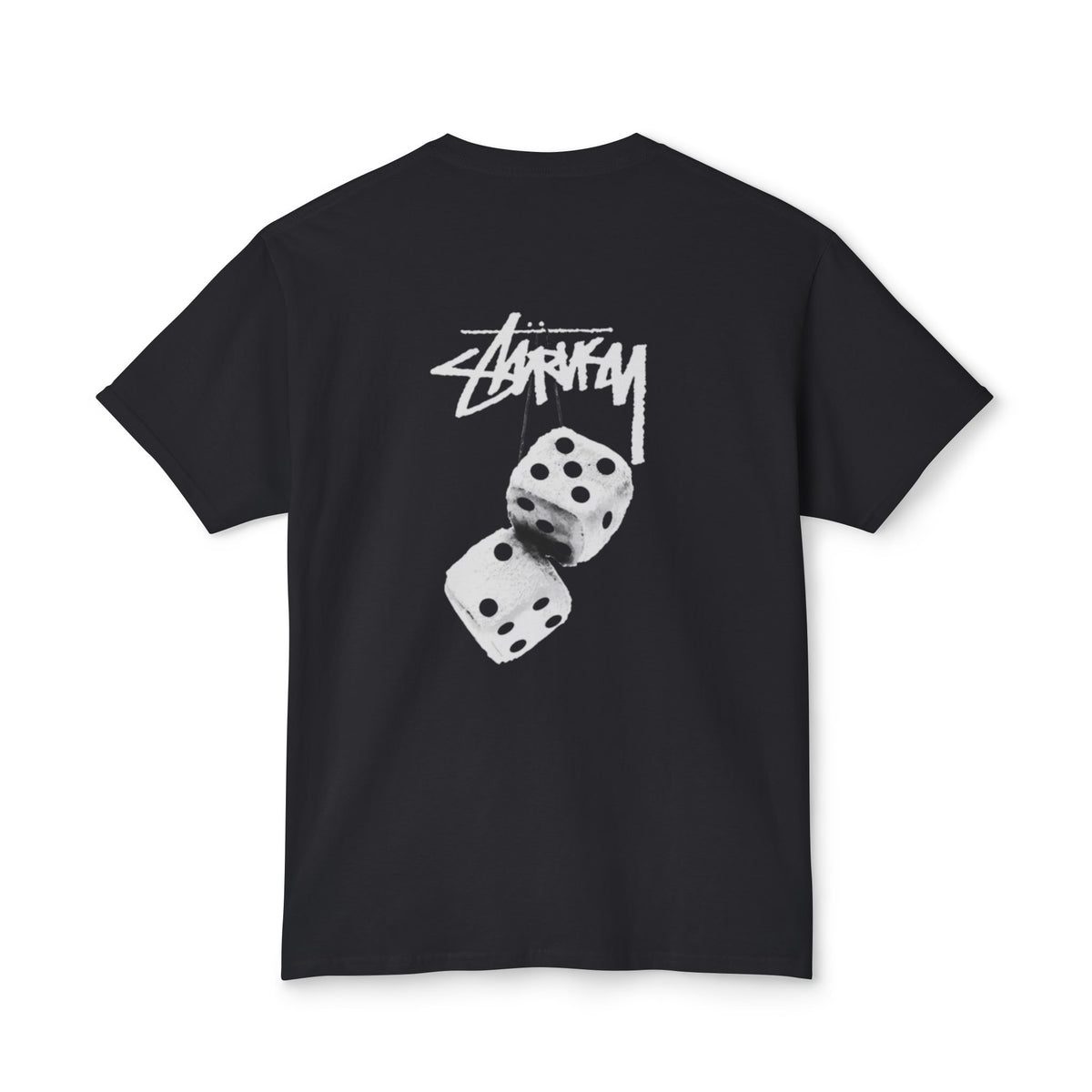 Stussy Dice Graphic T-Shirt — Retro Streetwear Logo Tee
