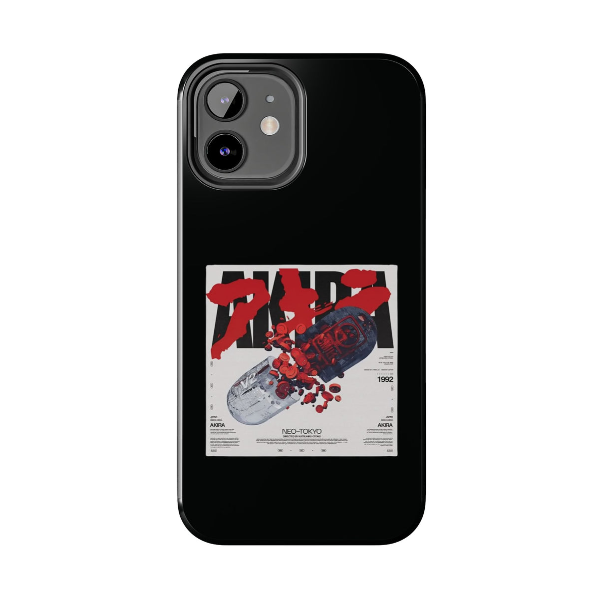 Tough Phone Case With A Neo Tokyo Design