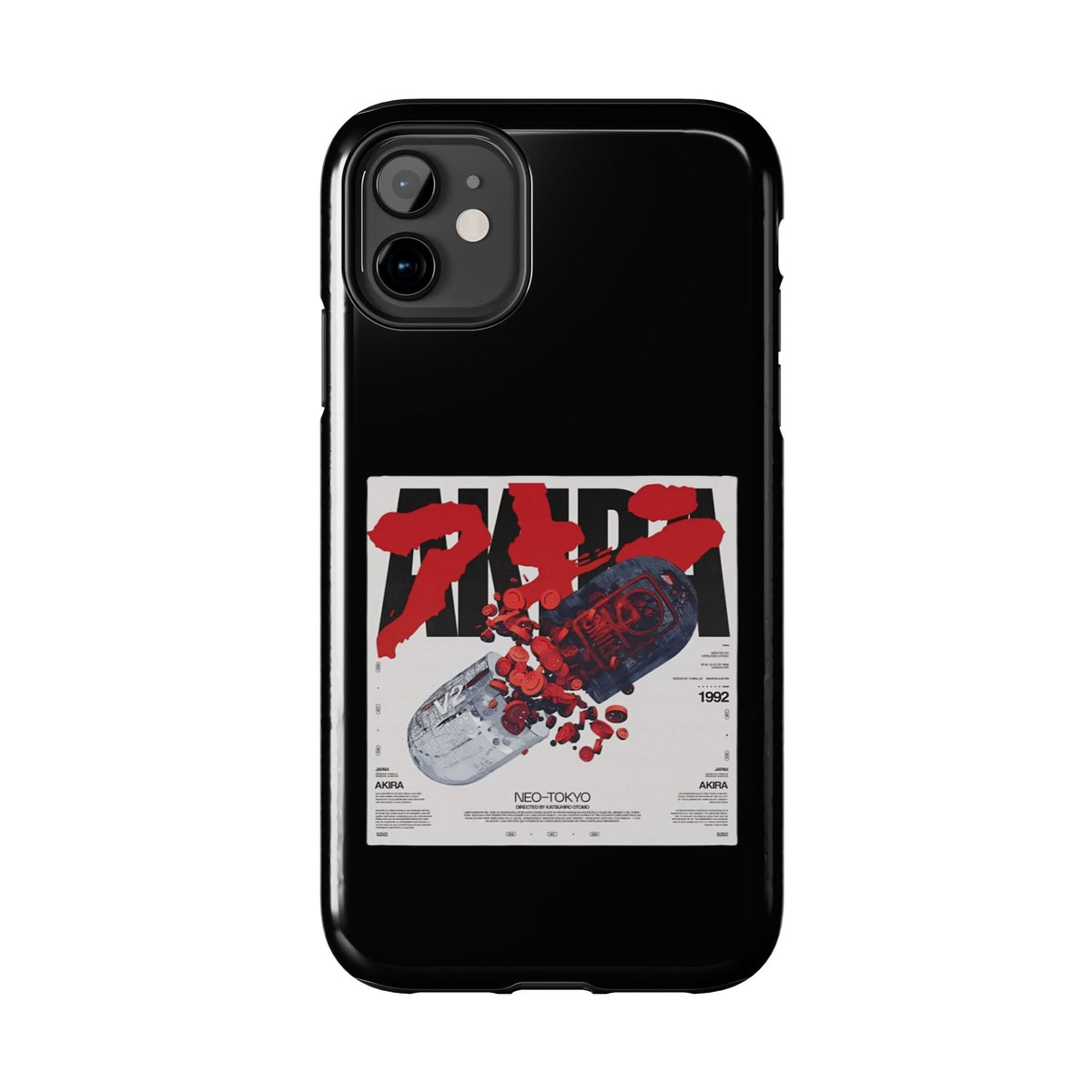 Tough Phone Case With A Neo Tokyo Design