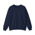 Poker Suit Crewneck Sweatshirt — Minimal Card Suits Chest Design