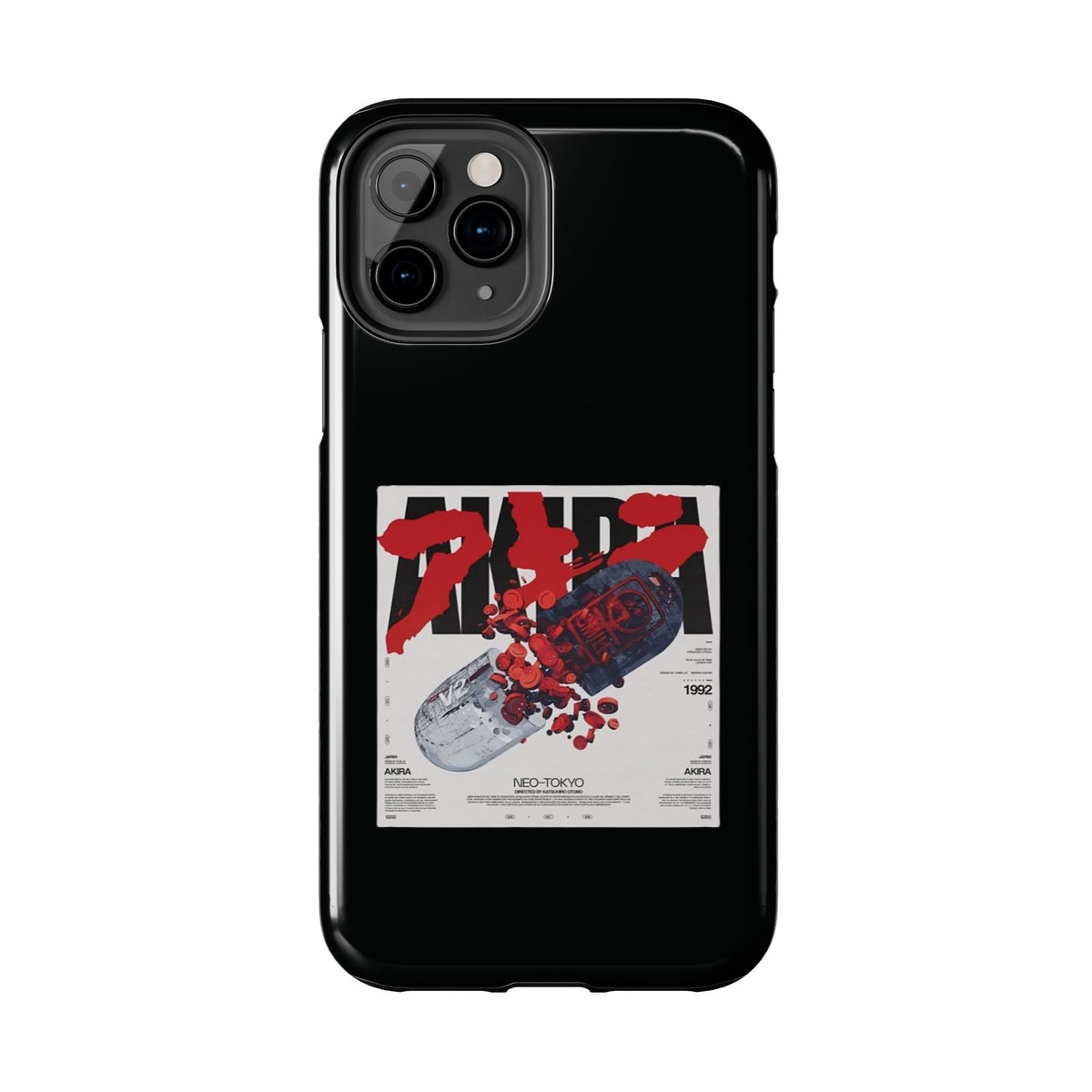 Tough Phone Case With A Neo Tokyo Design