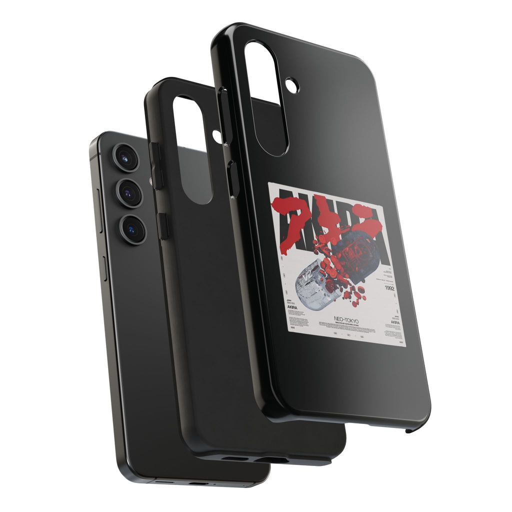 Tough Phone Case With A Neo Tokyo Design