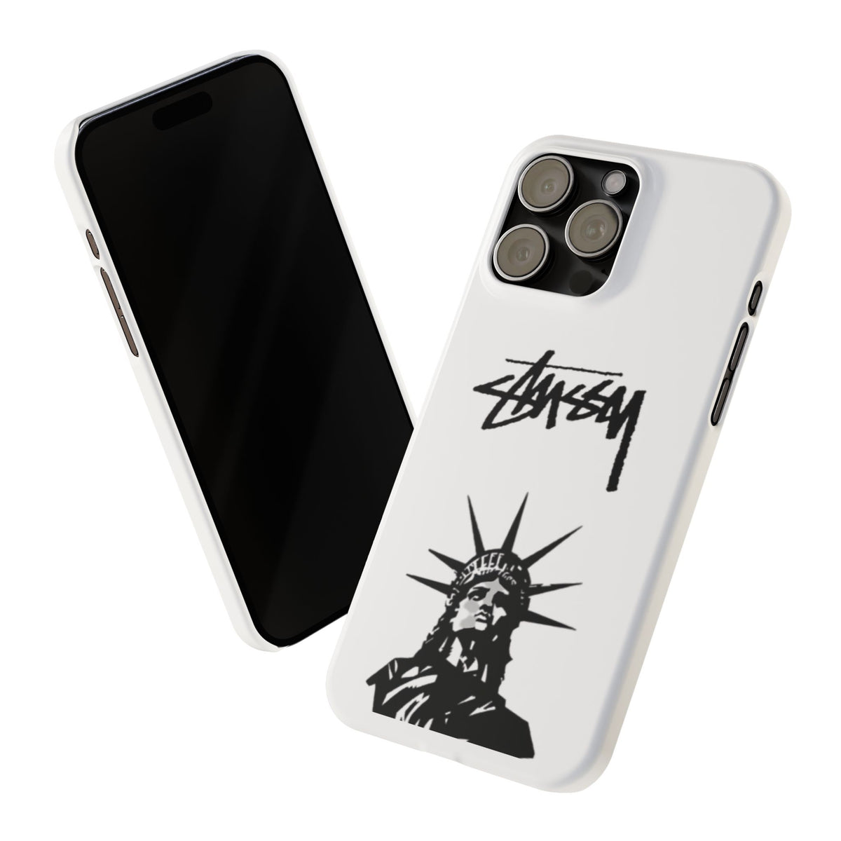 Slim Phone Case Statue of Liberty Graphic