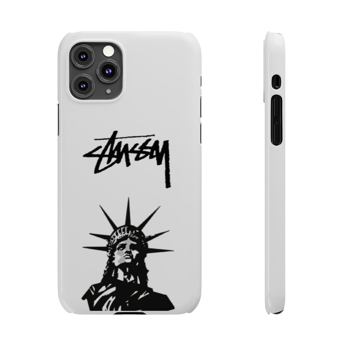Slim Phone Case Statue of Liberty Graphic