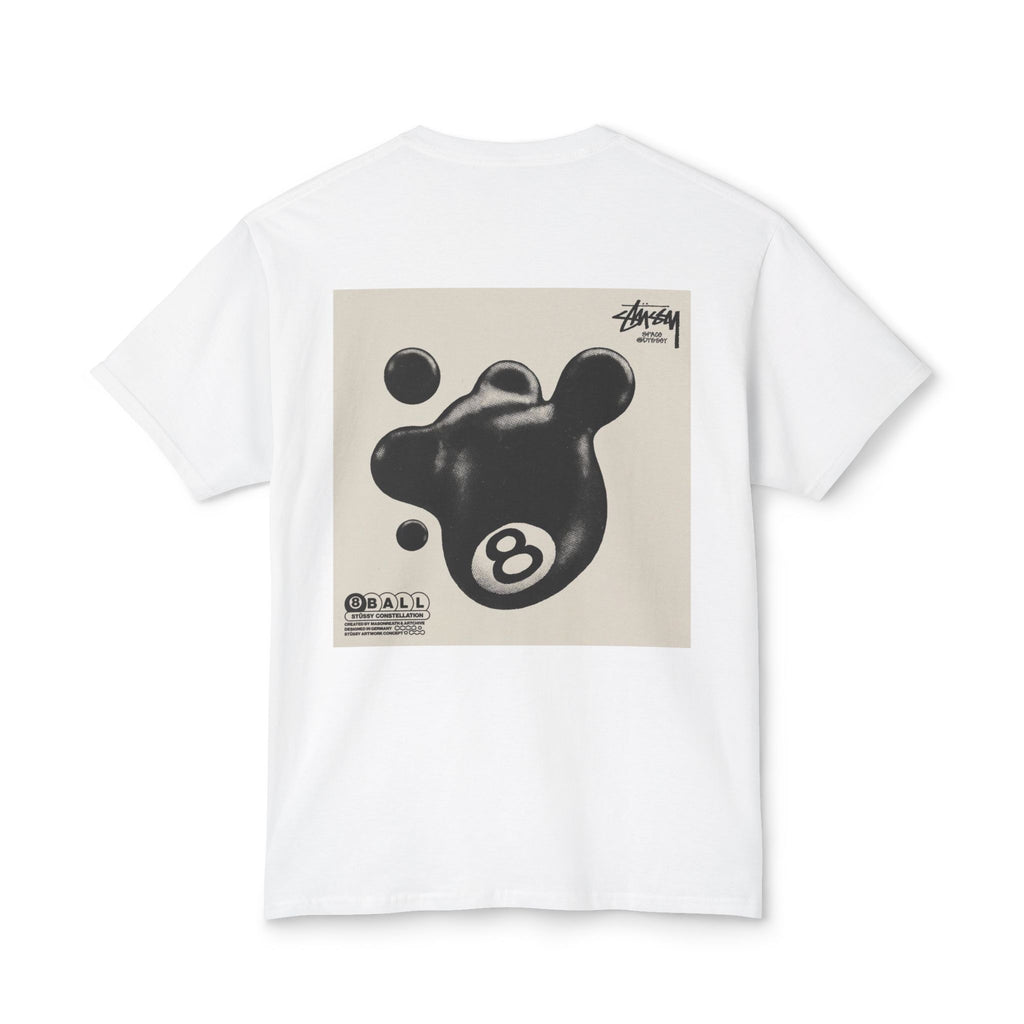 8-Ball Graphic T-Shirt — Retro Pool Ball Streetwear Tee