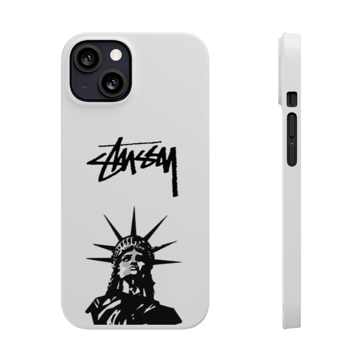 Slim Phone Case Statue of Liberty Graphic