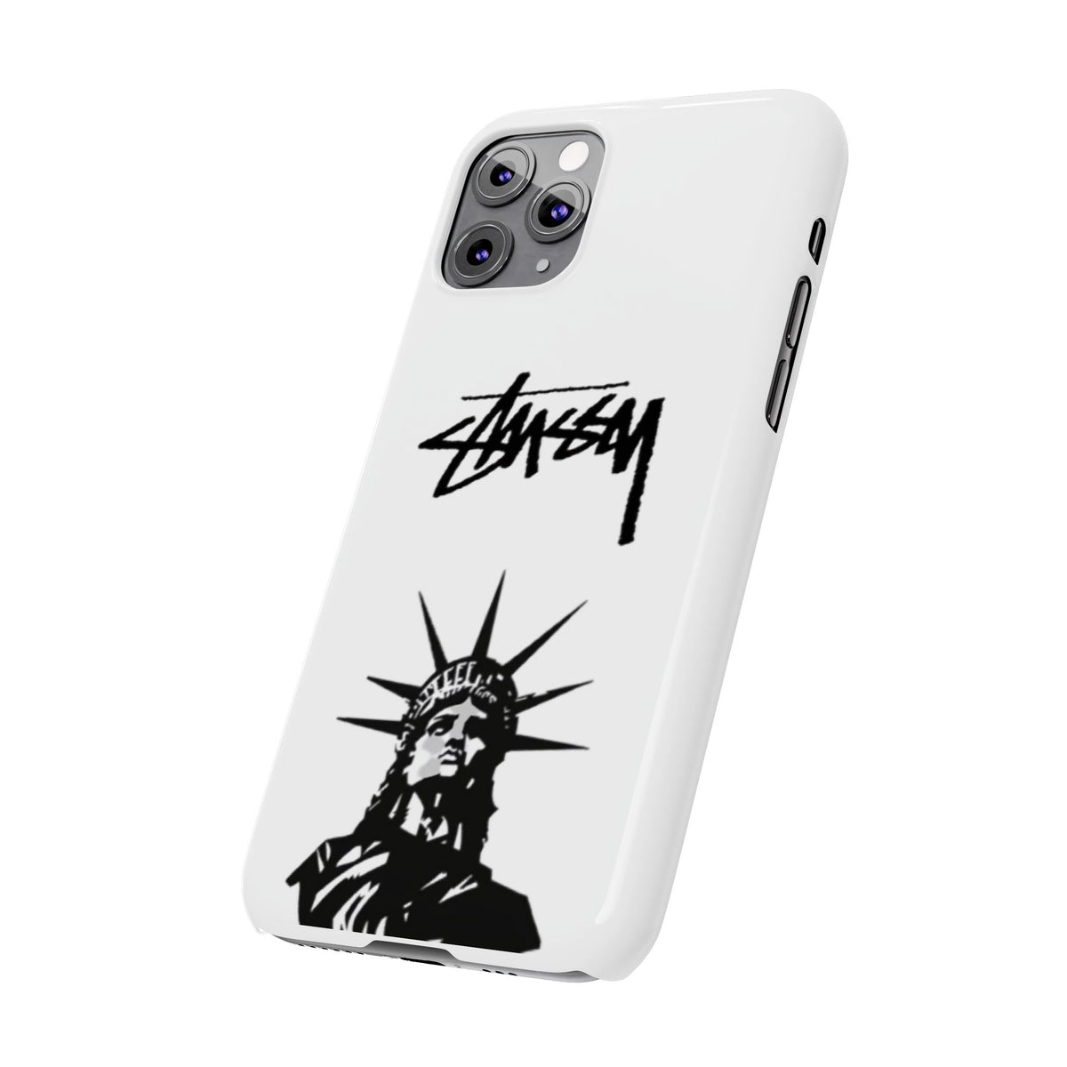 Slim Phone Case Statue of Liberty Graphic