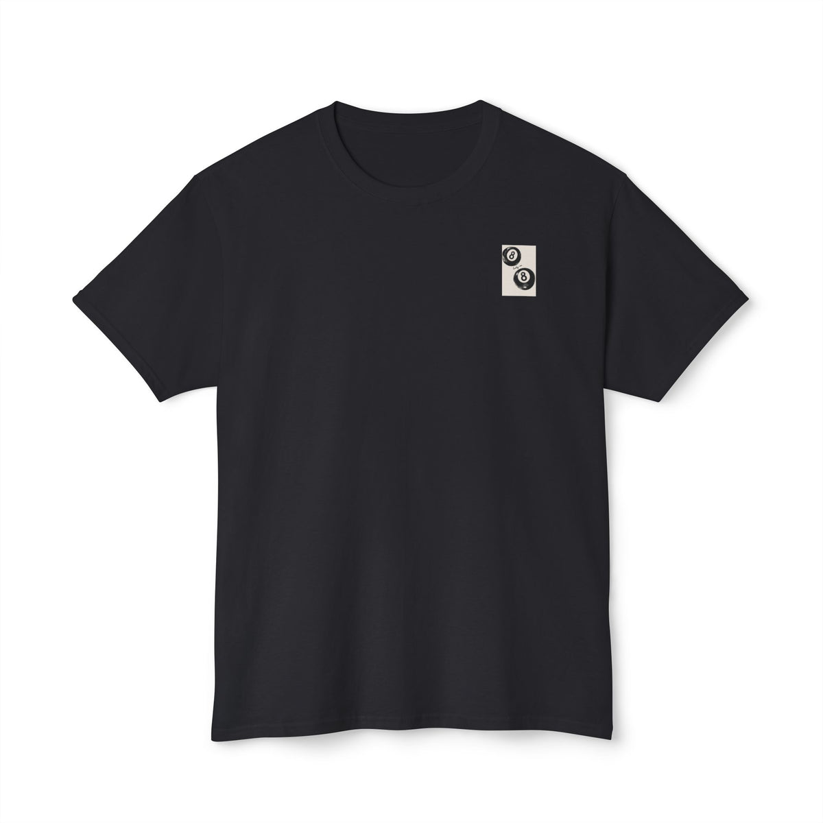 8-Ball Graphic T-Shirt — Retro Pool Ball Streetwear Tee