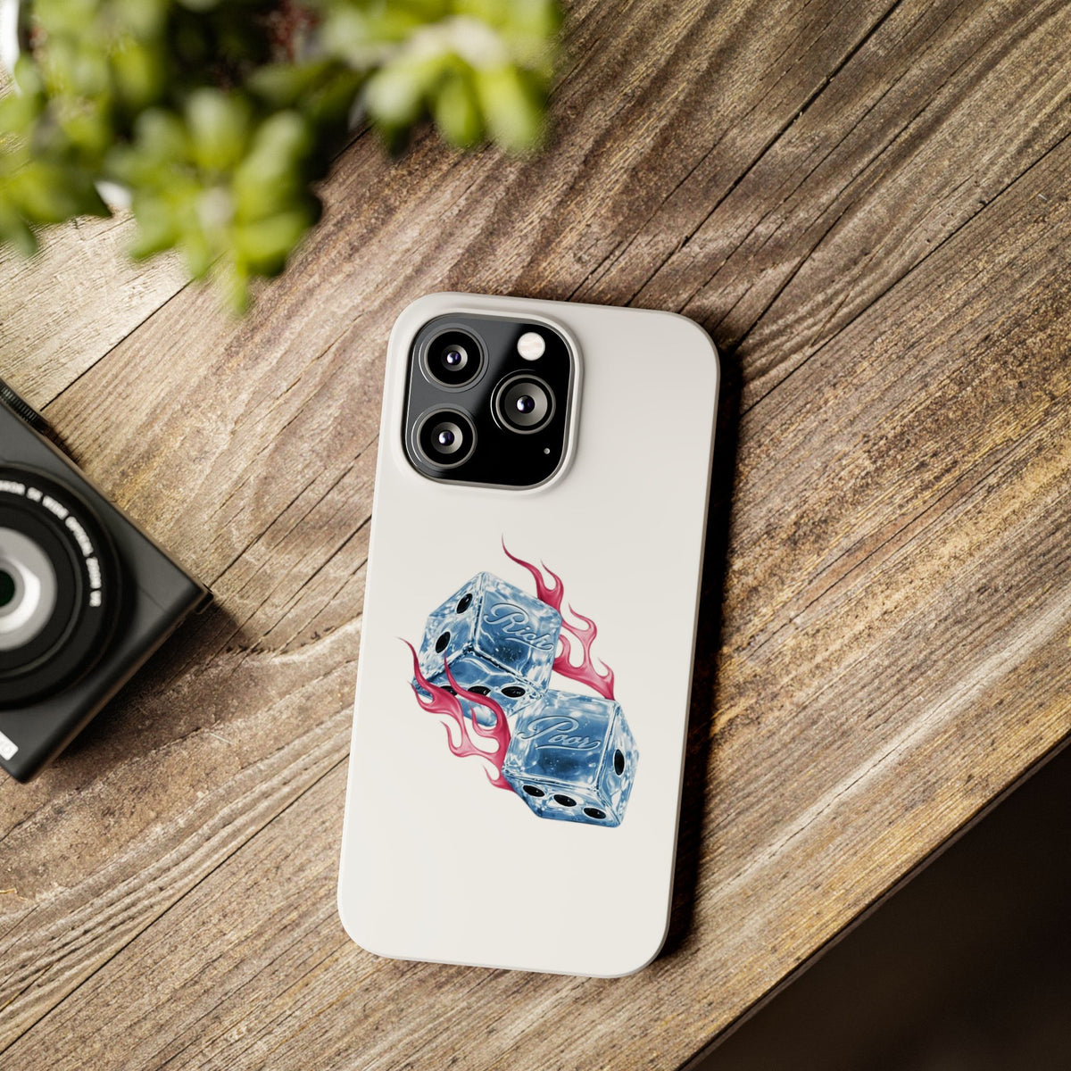 Flying Dice Phone Case