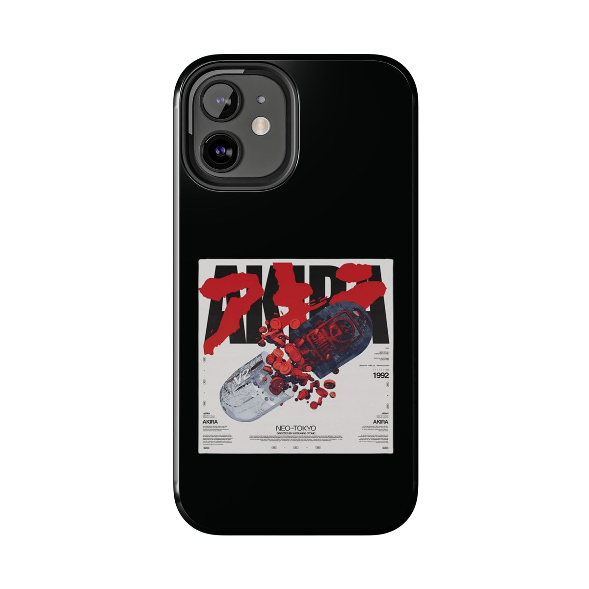 Tough Phone Case With A Neo Tokyo Design