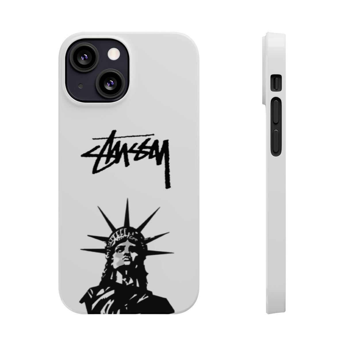 Slim Phone Case Statue of Liberty Graphic