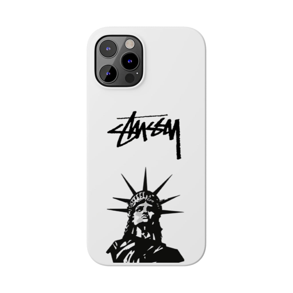Slim Phone Case Statue of Liberty Graphic
