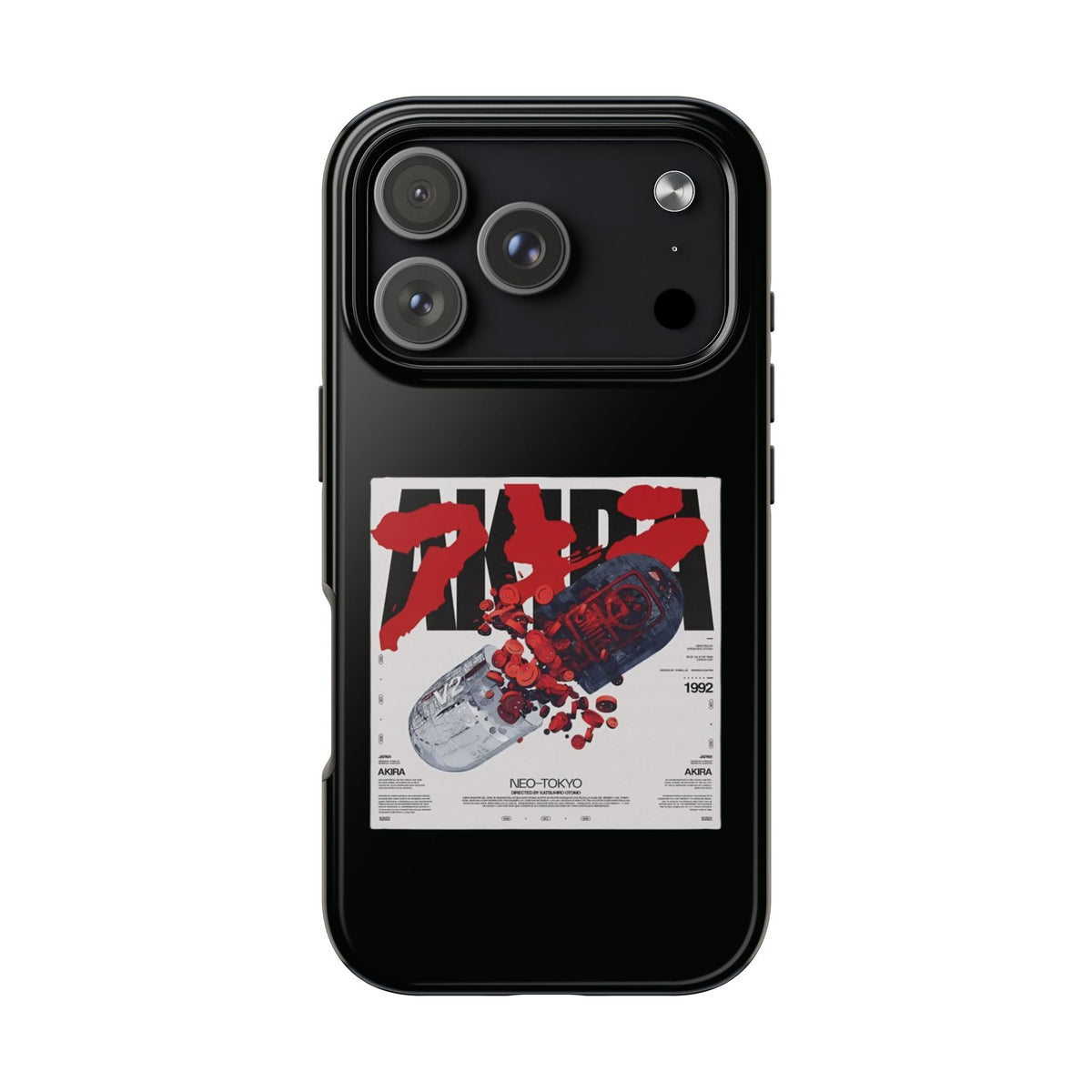Tough Phone Case With A Neo Tokyo Design