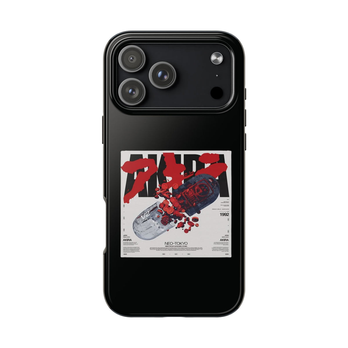Tough Phone Case With A Neo Tokyo Design