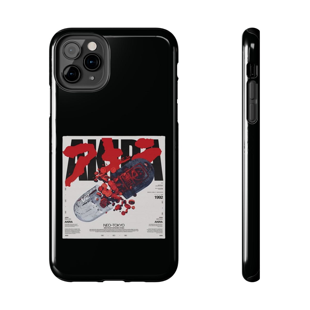 Tough Phone Case With A Neo Tokyo Design