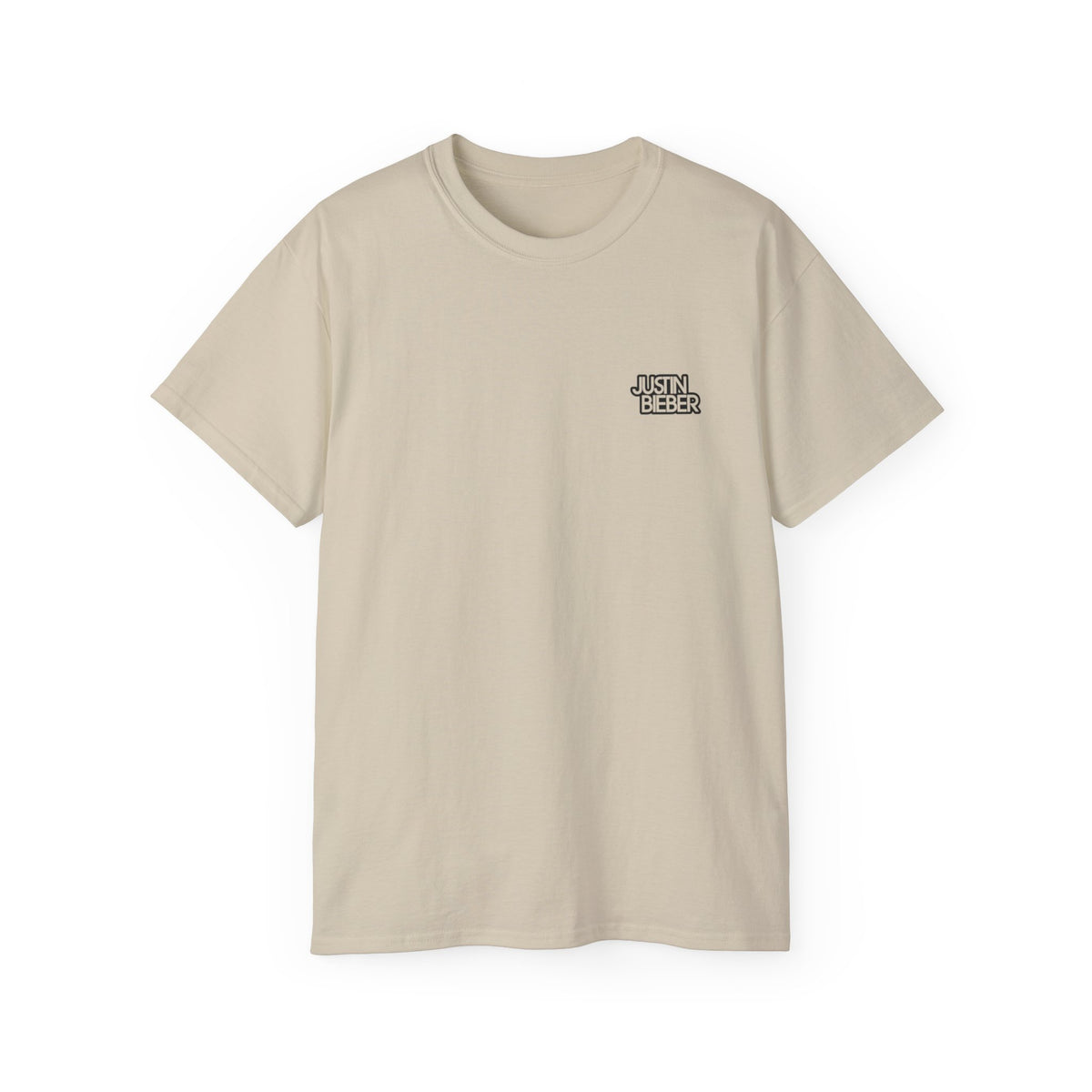 Silhouette Tee — Justin Bieber Graphic