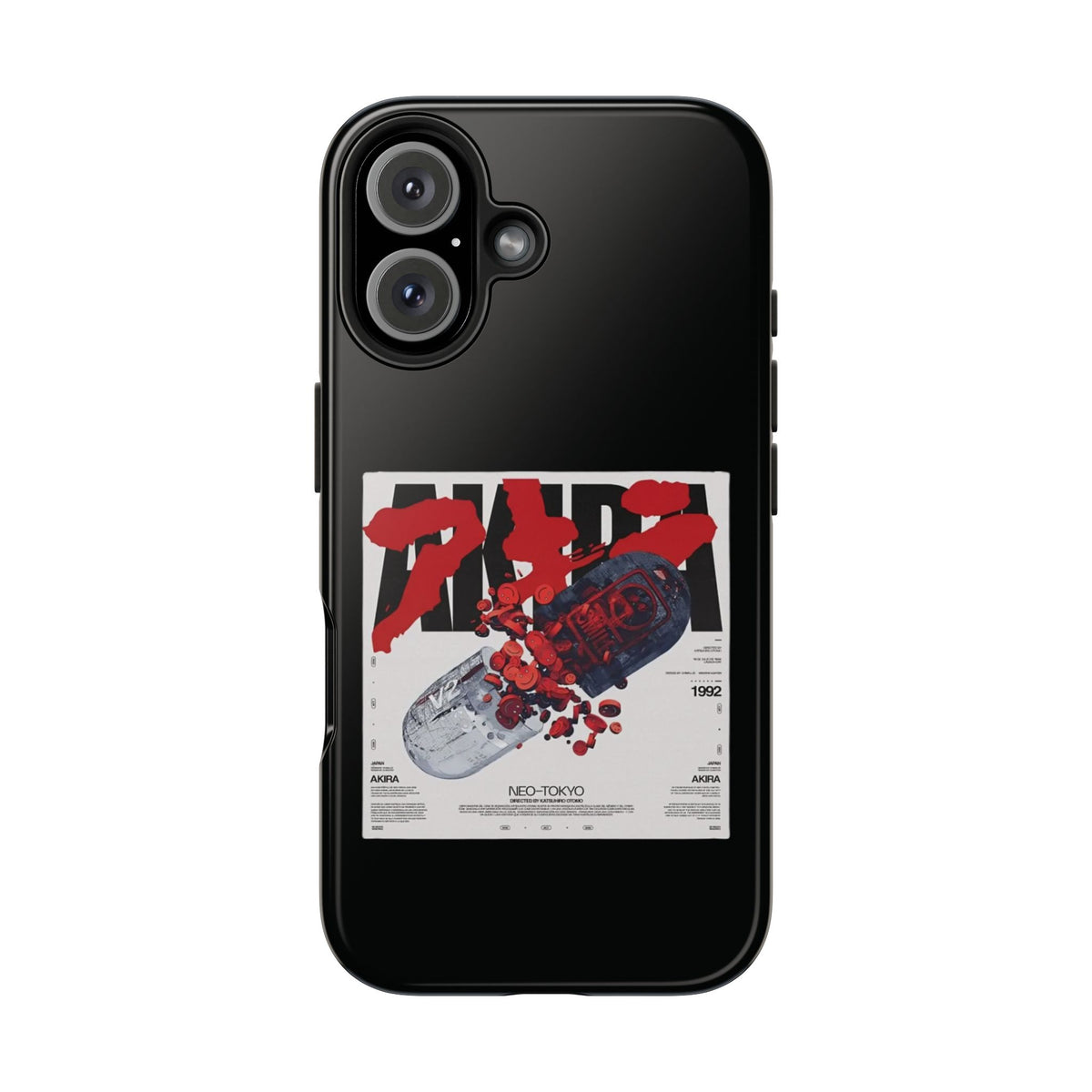 Tough Phone Case With A Neo Tokyo Design