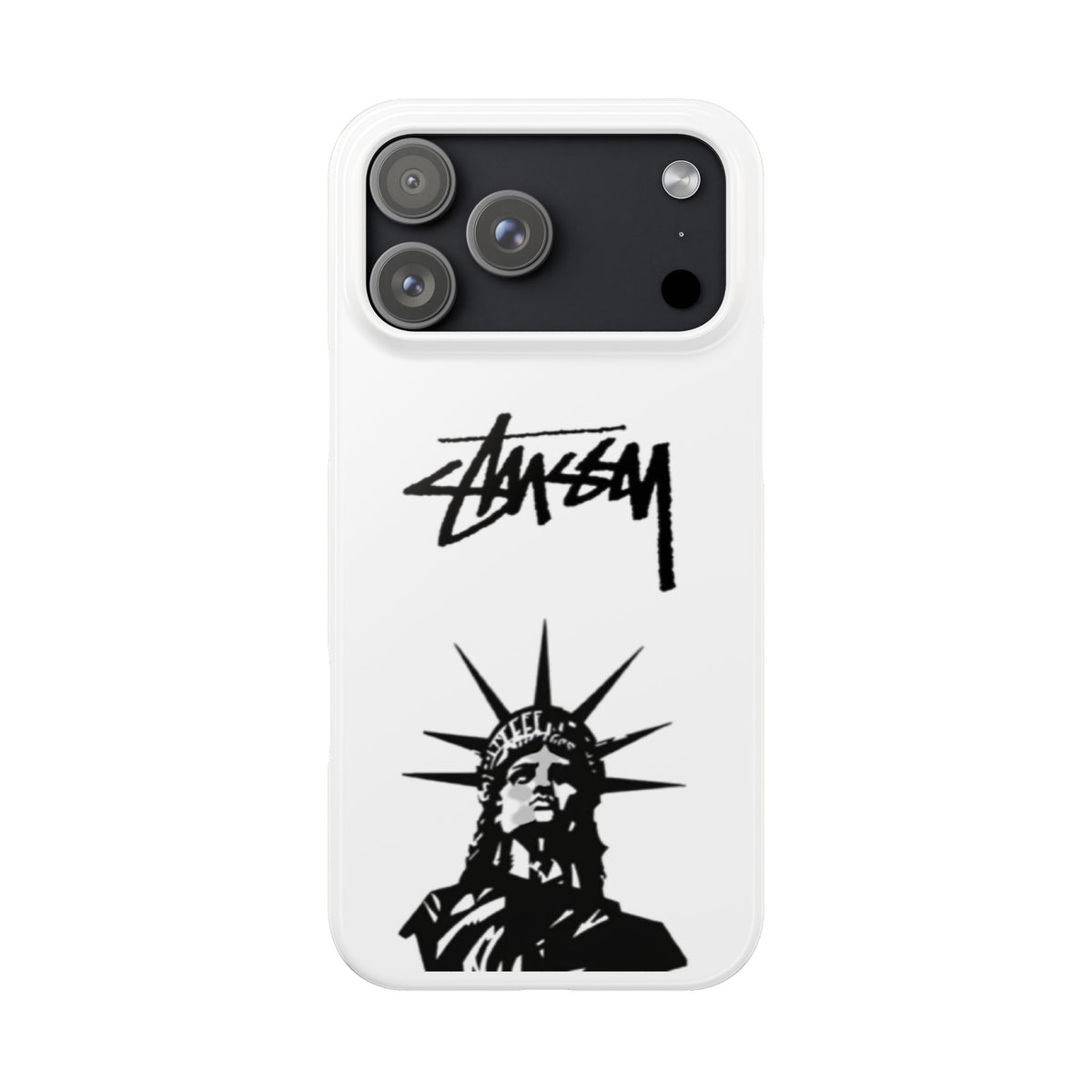 Slim Phone Case Statue of Liberty Graphic