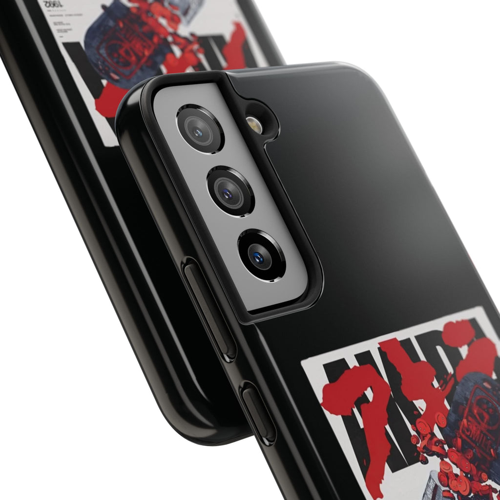 Tough Phone Case With A Neo Tokyo Design