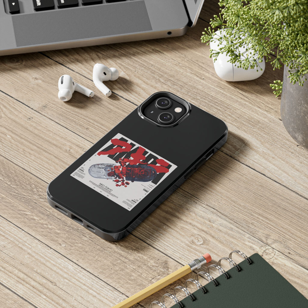 Tough Phone Case With A Neo Tokyo Design