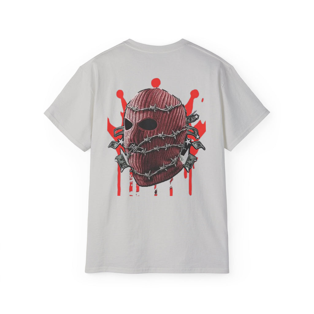Red Ski Mask Skull T-Shirt